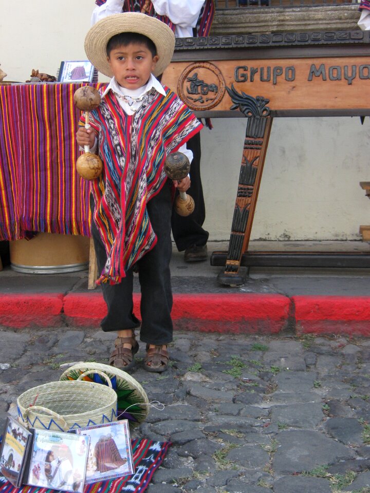 Marimba guatemala child