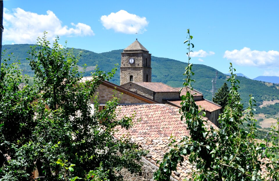 Pietrapertosa church campanile