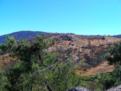 Mountain landscape vista