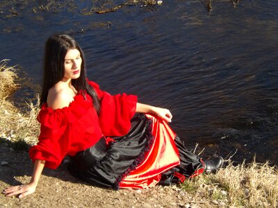 Lake red beauty photo