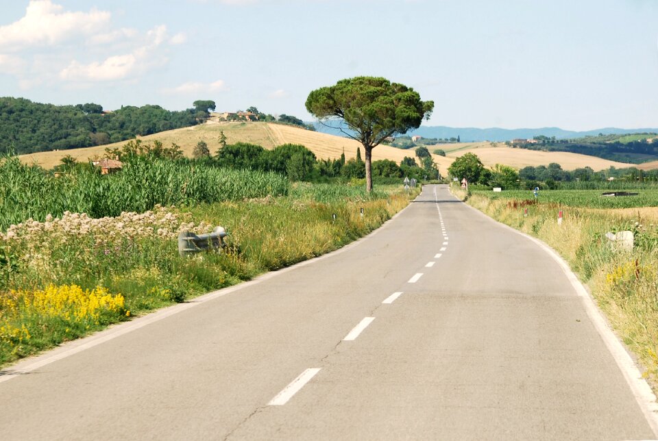 Roadtrip landscape italian