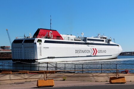 Gotland ferry gotland summer photo