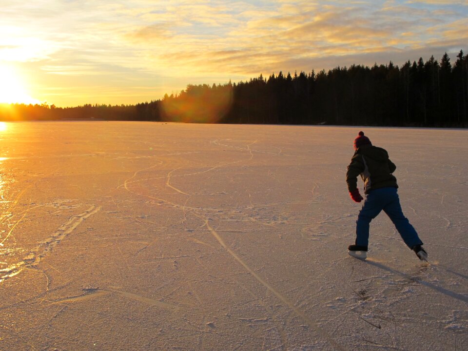 Ice tour skating winter