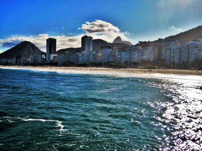 Beach sun rio de janeiro photo