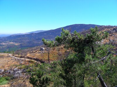 Mountain landscape vista