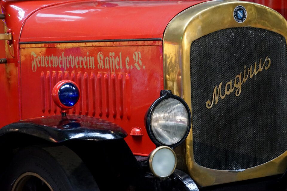 Fire truck oldtimer delete