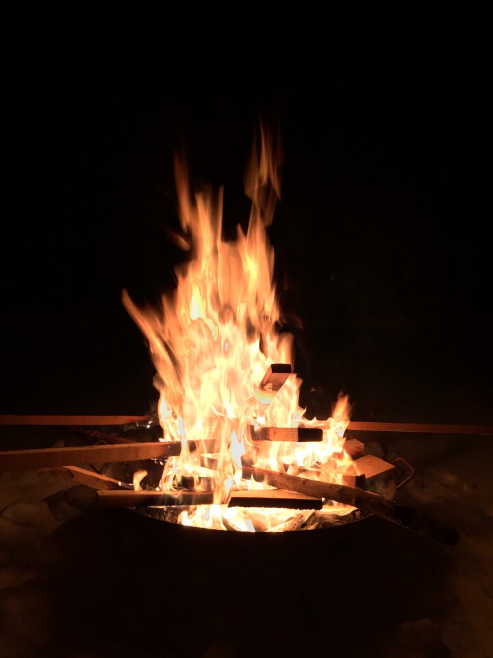 Flame romantic candlelight