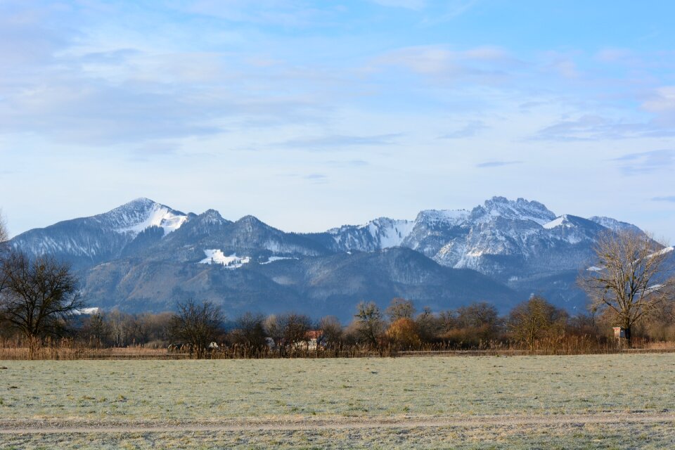 Mountains meadow pasture