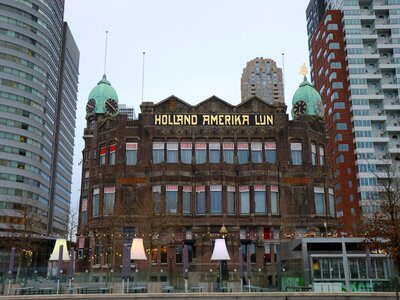 Rotterdam holland america line architecture photo