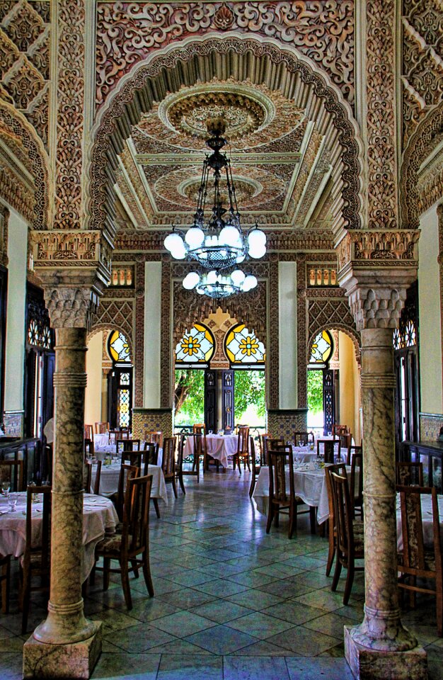 Moorish cuba dining room