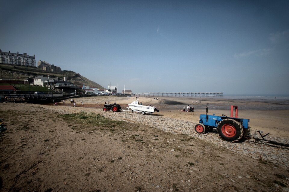 Tractor ocean travel