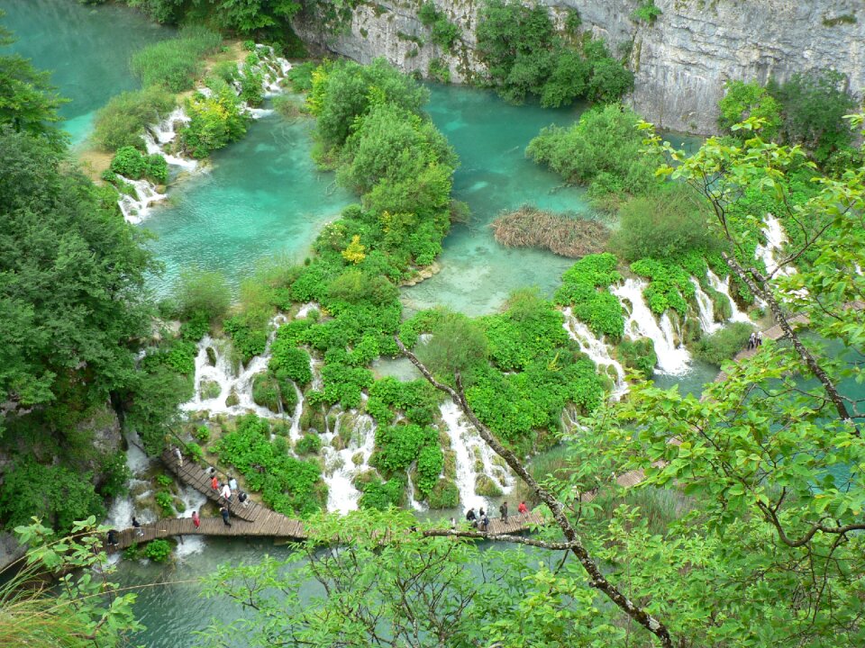 Croatia natural water waterfall