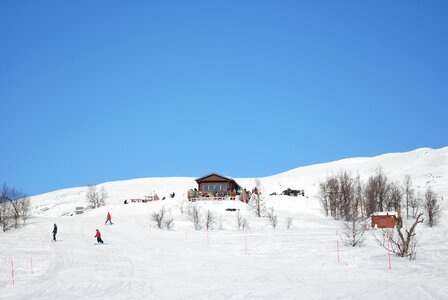 Real mountains swedish mountains snow