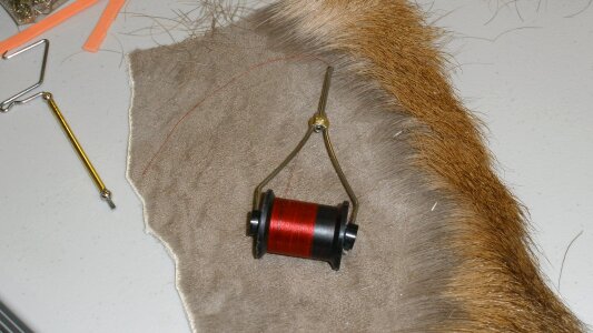 Fly tier whip finisher brown tools