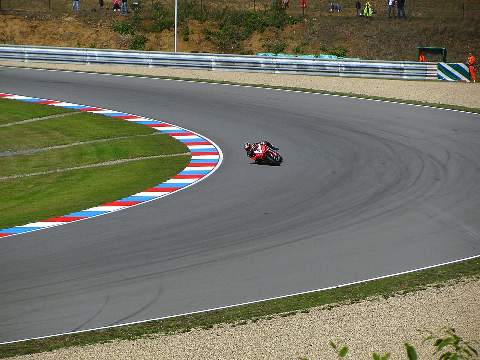 Racing bike sports fast