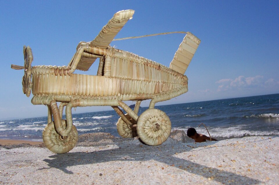 Water beach airplane