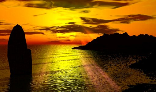 Ocean coast