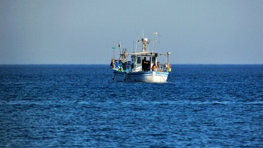 Fishing sea photo