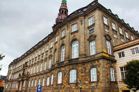 Danish parliament beautiful photo