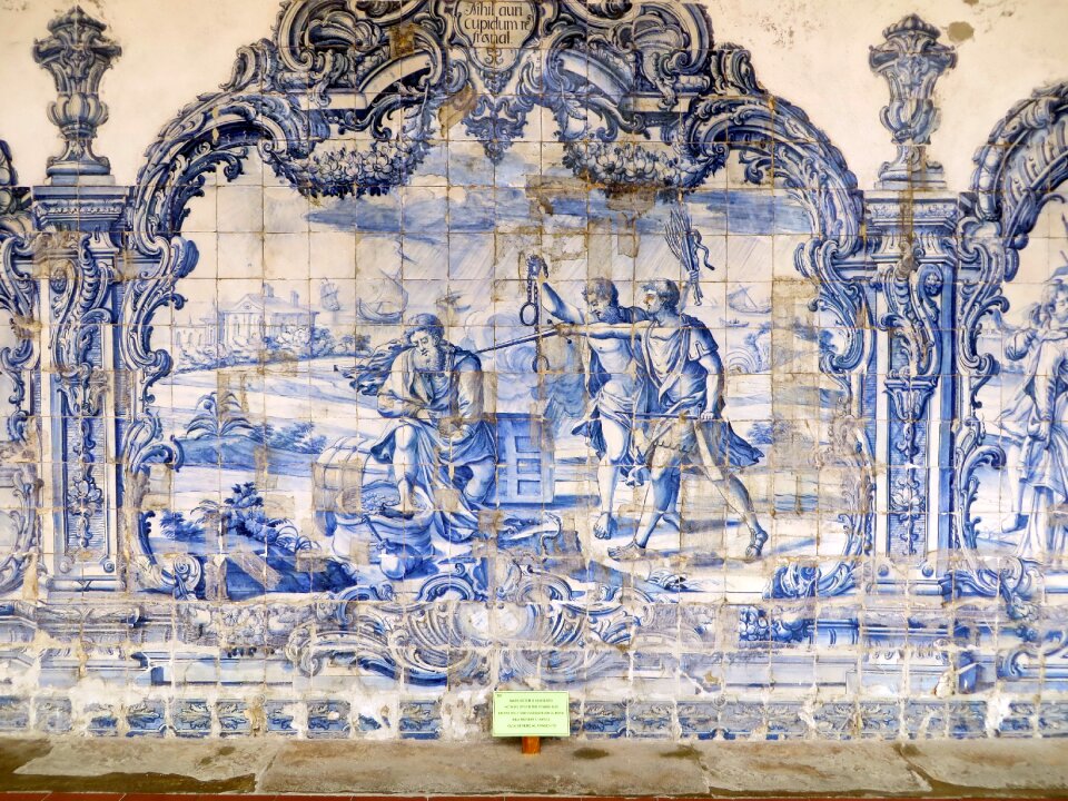 Convent cloister azulejos