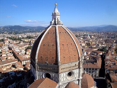 View high duomo photo