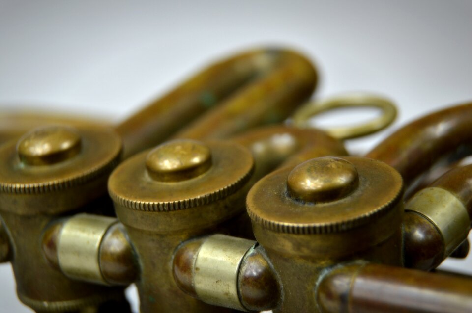 Trumpet instrument play