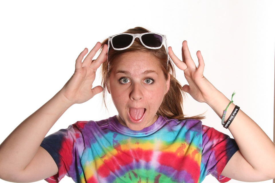 Shirt sunglasses face
