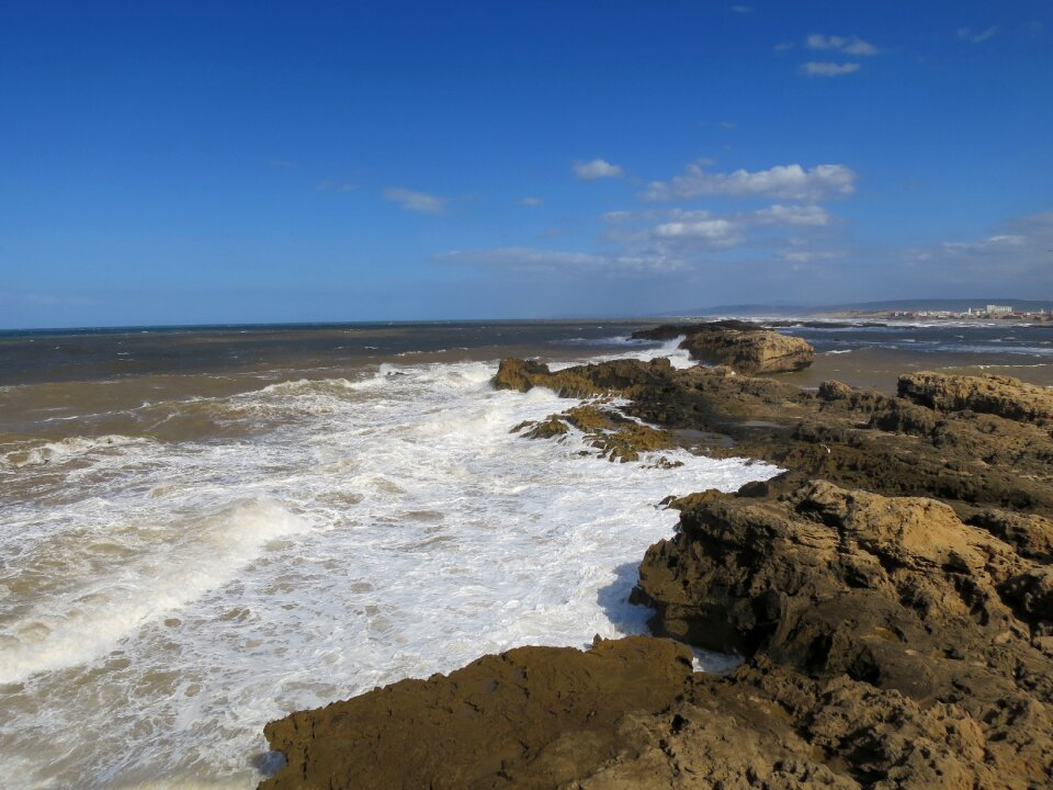 Essaouira atlantic rock photo