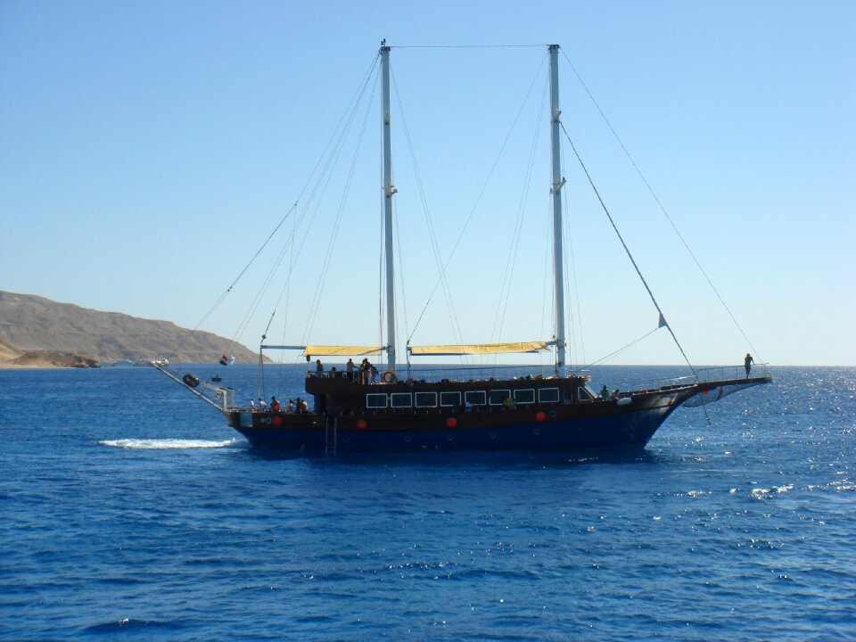 Egypt calm sea blue