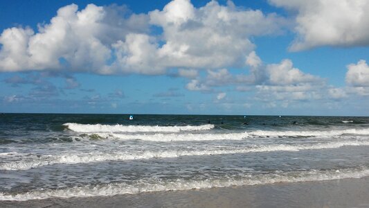 Beach sea north sea photo