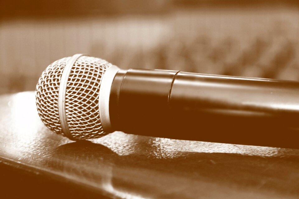 Auditorium music corner