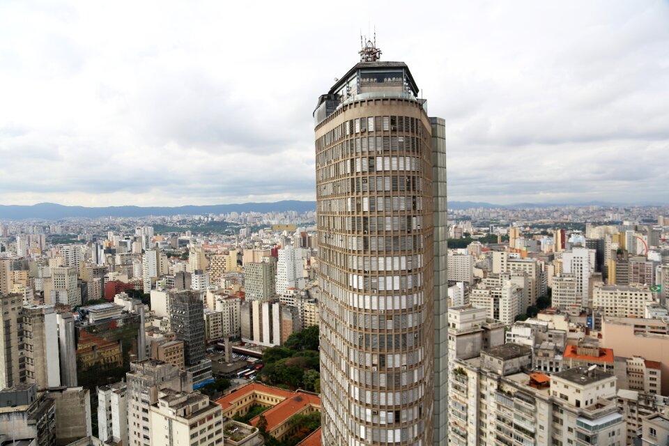 Downtown são paulo tourist point vista