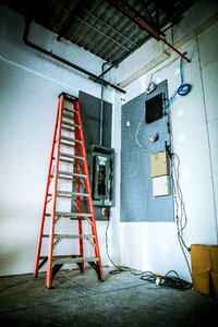 Electric ladder renovation photo