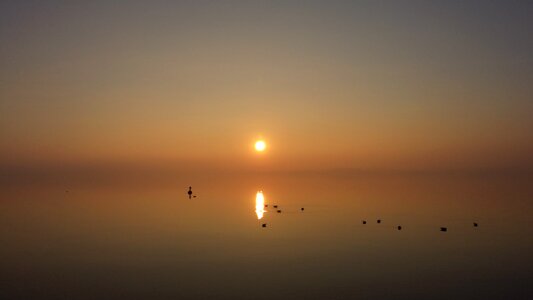 Evening abendstimmung mood