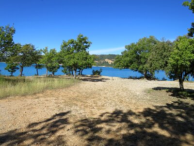 Lake holy cross france south