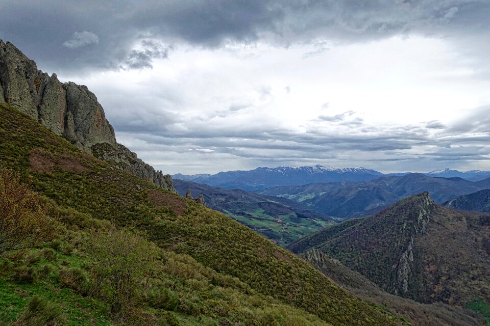 Mountain landscape outdoor scenery