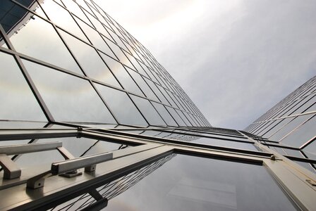 Madrid modern architecture glass photo
