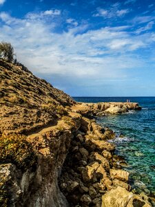 Cliff dangerous path