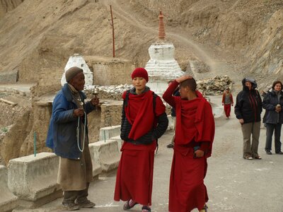 Nun india ladakh photo