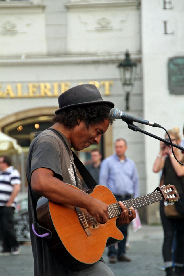 Guitarist performer