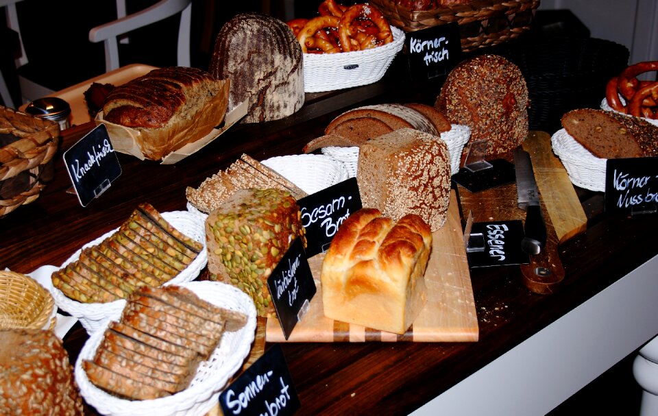 Bread organic breakfast