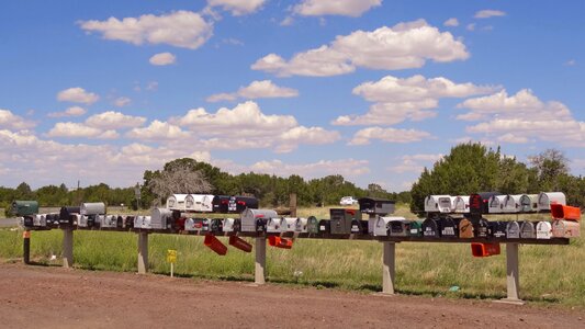 Clouds letter box united states