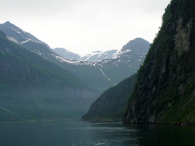 Fjord summer norway photo