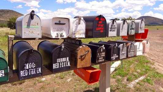 Clouds letter box united states