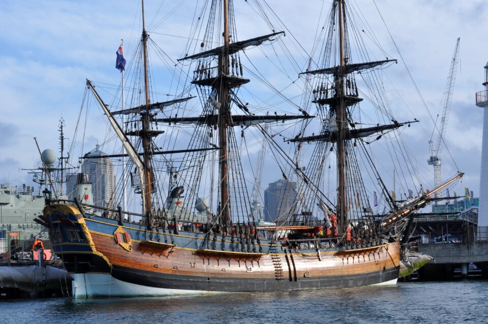 Ocean pier sailing
