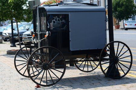 Buggy rural transportation photo