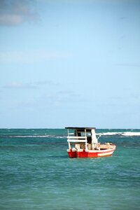 Landscape vessel wooden boat photo