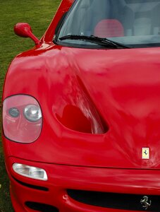 Sportscar red style photo