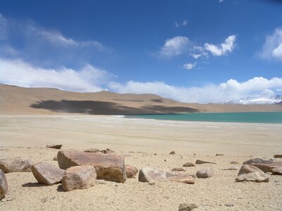 Landscape desert sand