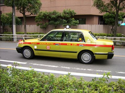 Tokyo taxi auto photo